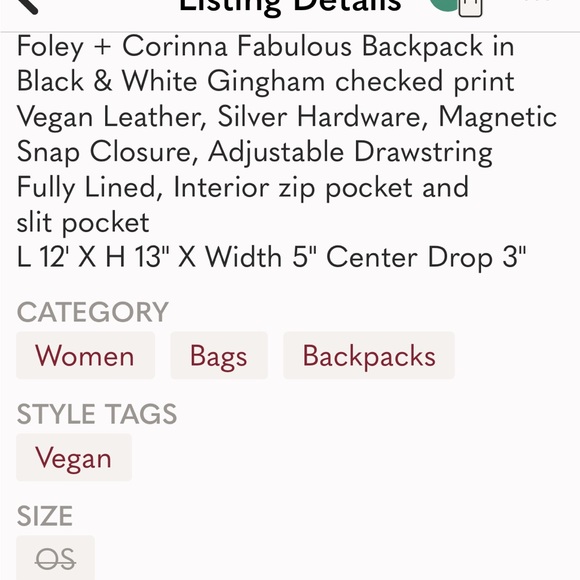 💕🛍️Foley+Corinna 🛍️💕 - Picture 11 of 16